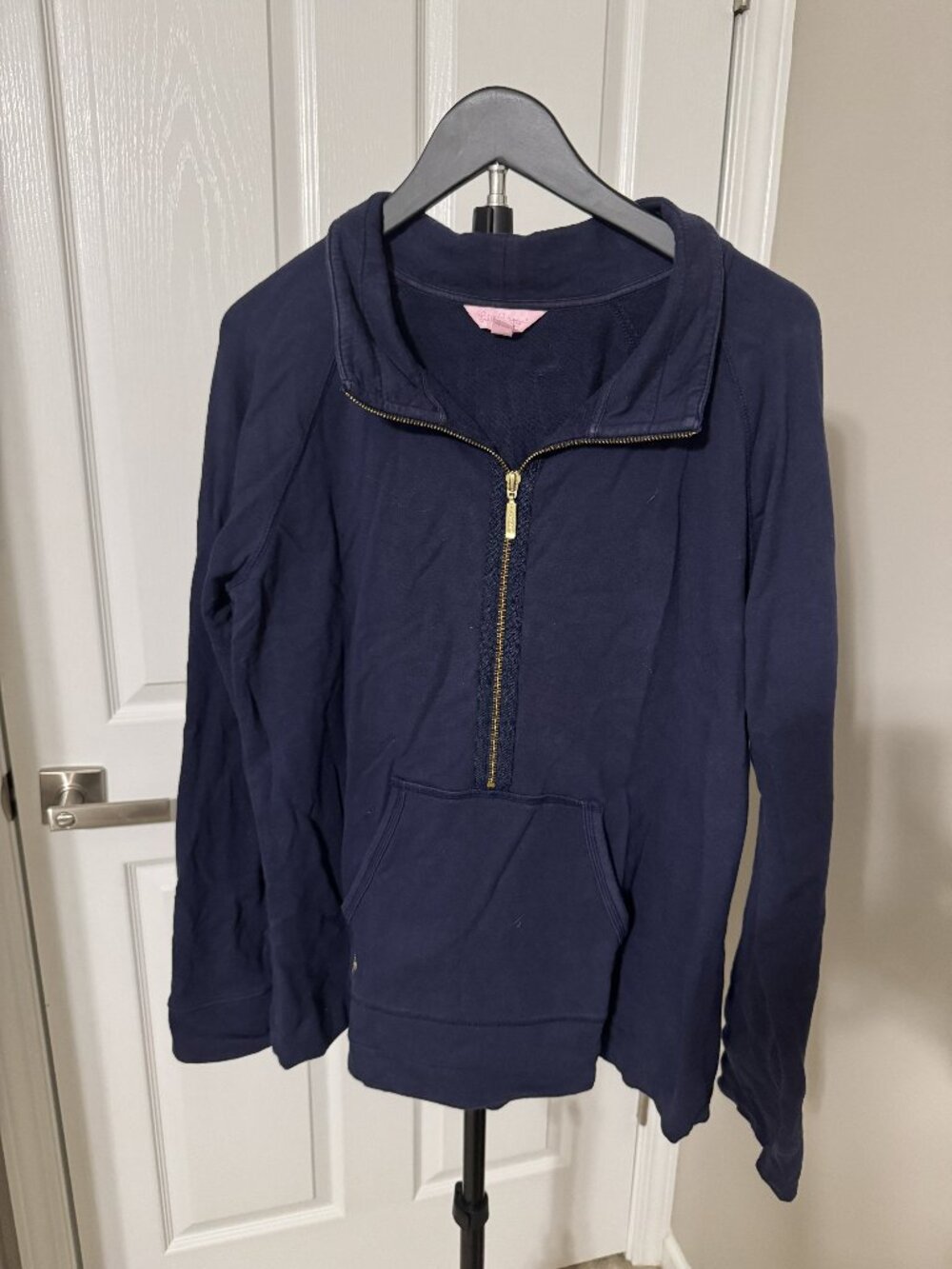 Navy Blue Skipper Popover half zip